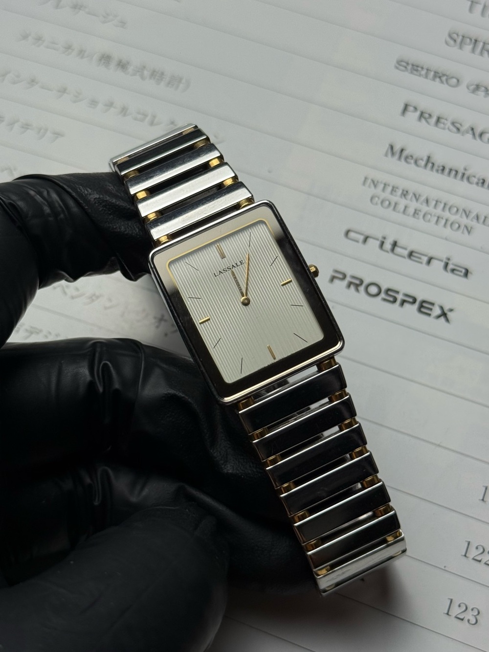 Vintage 1992 Seiko Lassale Ultra Thin 5A54-5210 Men’s Watch